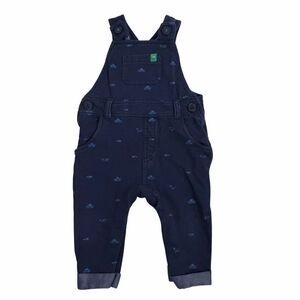 Jasper Conran 3-6 months navy overalls dungarees